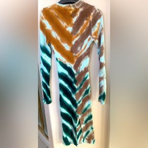 Young Fabulous and Broke Ribbed  100% Cotton Midi Dress NWOT SZ Small New Style